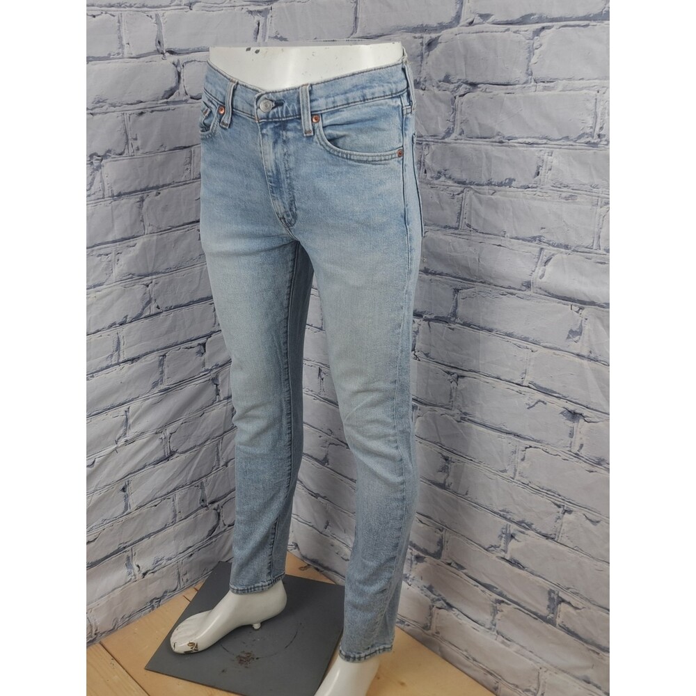Levi's Premium Mens 510 Jeans Skinny Waterless Stretch /denim Light Blue 31x30.5